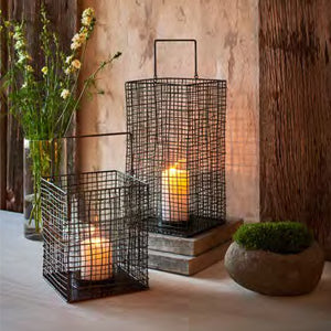 Trellis Lantern by Texture Designideas | Lanterns | Modishstore-3