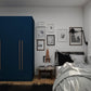 Manhattan Comfort Gramercy Modern 2-Section Freestanding Wardrobe Armoire Closet in White | Armoires & Wardrobes | Modishstore-4