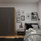 Manhattan Comfort Gramercy Modern 2-Section Freestanding Wardrobe Armoire Closet in White | Armoires & Wardrobes | Modishstore-10
