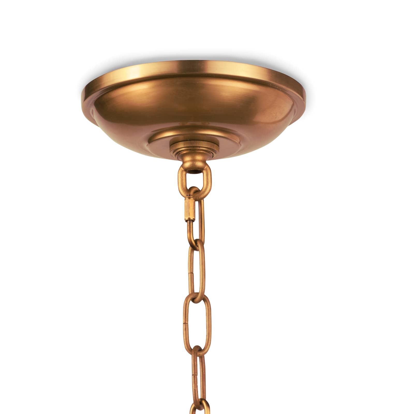 Globe Pendant Natural Brass By Regina Andrew | Pendant Lamps | Modishstore - 4