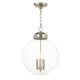 Globe Pendant Natural Brass By Regina Andrew | Pendant Lamps | Modishstore - 17