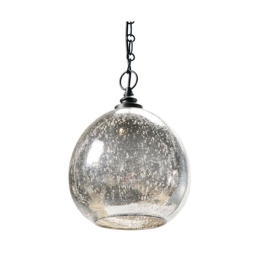 Glass Float Pendant Antique Mercury By Regina Andrew | Pendant Lamps | Modishstore