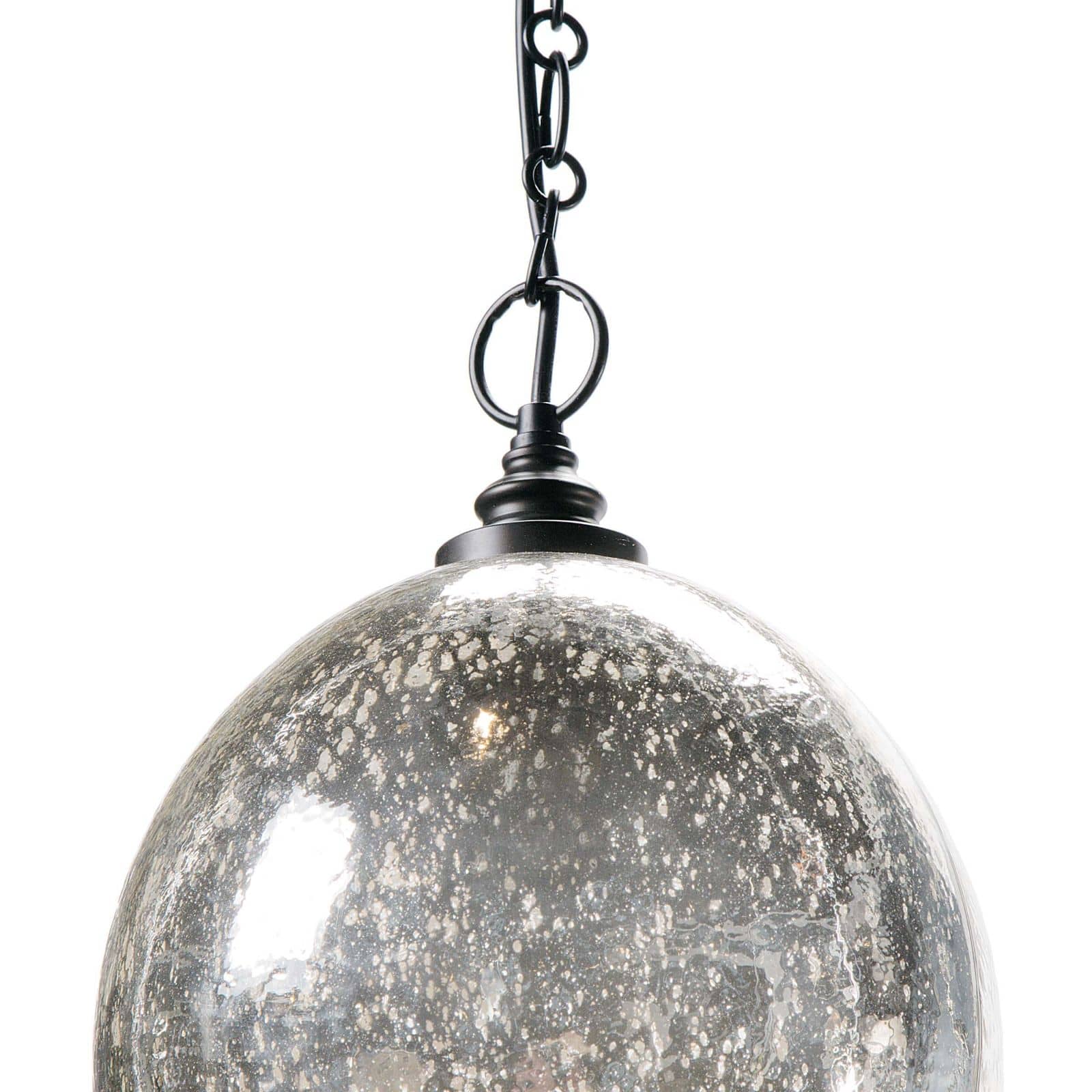 Glass Float Pendant Antique Mercury By Regina Andrew | Pendant Lamps | Modishstore - 5