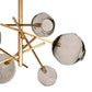 Molten Chandelier With Clear Glass Polished Nickel By Regina Andrew | Chandeliers | Modishstore - 12