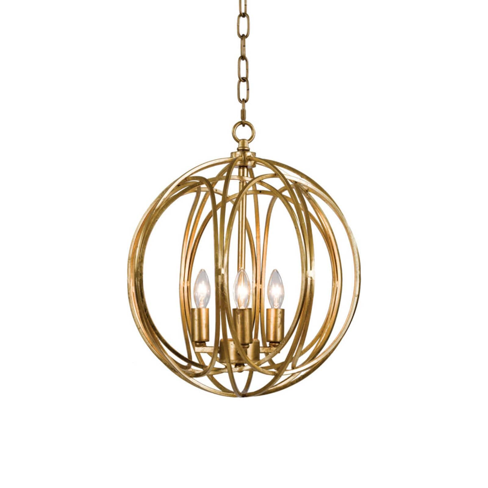 Ofelia Pendant Medium Gold Leaf By Regina Andrew | Pendant Lamps | Modishstore