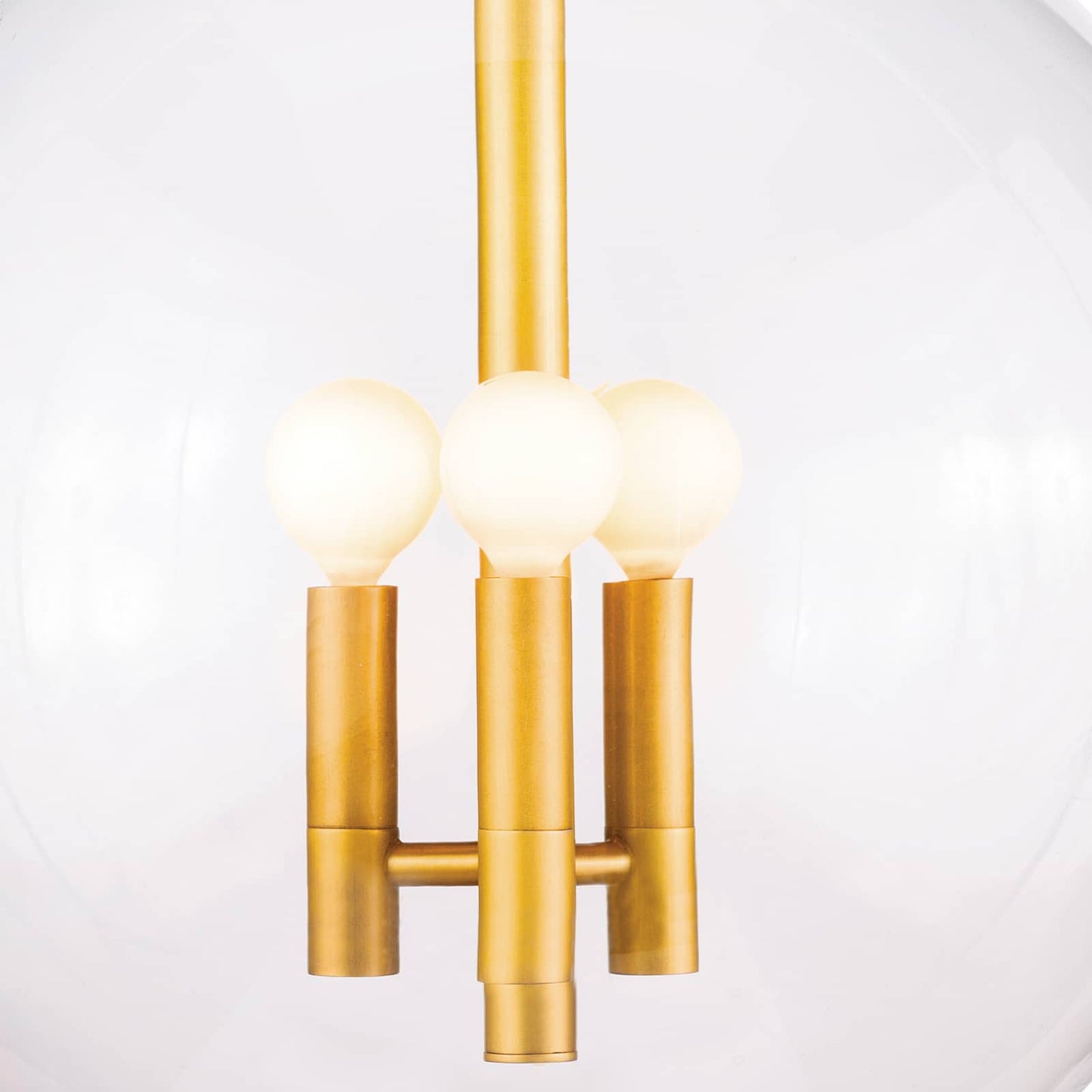 Cafe Pendant Medium Natural Brass By Regina Andrew | Pendant Lamps | Modishstore - 6