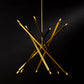 Viper Chandelier Natural Brass By Regina Andrew | Chandeliers | Modishstore - 5