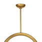 Happy Pendant Small Natural Brass By Regina Andrew | Pendant Lamps | Modishstore - 4