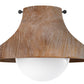 Surfside Wood Flush Mount Ebony By Regina Andrew | Ceiling Lamps | Modishstore - 11