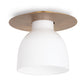 Mixer Flush Mount Natural Brass By Regina Andrew | Ceiling Lamps | Modishstore - 2