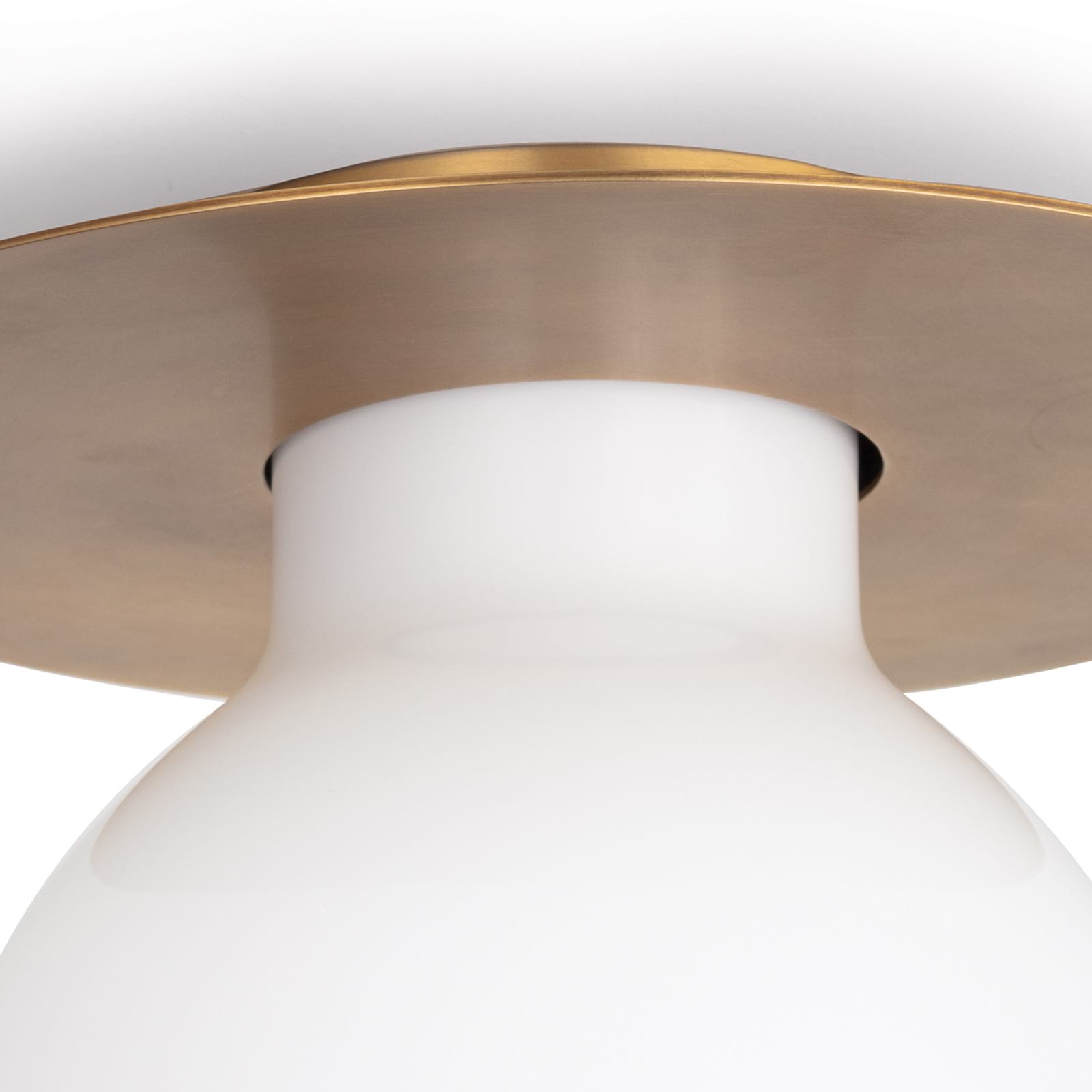 Mixer Flush Mount Natural Brass By Regina Andrew | Ceiling Lamps | Modishstore - 5
