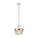 Seaway Passage 1-Light Mini Pendant with Clear Ribbed Glass by ELK Lighting-3
