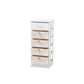 Baxton Studio Madelia Modern and Contemporary White Finished Wood and 1-Drawer Storage Unit | Cabinets | Modishstore - 3