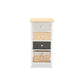 Baxton Studio Adonis Mid-Century Modern Transitional Multi-Colored Wood 3-Drawer Storage Unit with Basket | Cabinets | Modishstore - 3