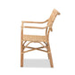 Baxton Studio Damani Modern Bohemian Natural Brown Finished Rattan Dining Chair | Dining Chairs | Modishstore - 4