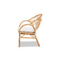 Baxton Studio Benicia Modern Bohemian Natural Brown Rattan Dining Chair | Dining Chairs | Modishstore - 3