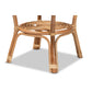 Baxton Studio Cariel Modern Bohemian Natural Brown Rattan Coffee Table | Coffee Tables | Modishstore - 4