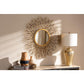 Baxton Studio Apollonia Modern and Contemporary Gold Finished Sunburst Accent Wall Mirror | Mirrors | Modishstore - 2
