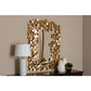 Baxton Studio Idalia Modern and Contemporary Antique Gold Finished Butterfly Accent Wall Mirror | Mirrors | Modishstore - 3