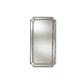 Baxton Studio Romina Art Deco Antique Silver Finished Accent Wall Mirror | Mirrors | Modishstore - 4