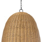 Beehive Outdoor Pendant Large Weathered Natural By Regina Andrew | Pendant Lamps | Modishstore - 4