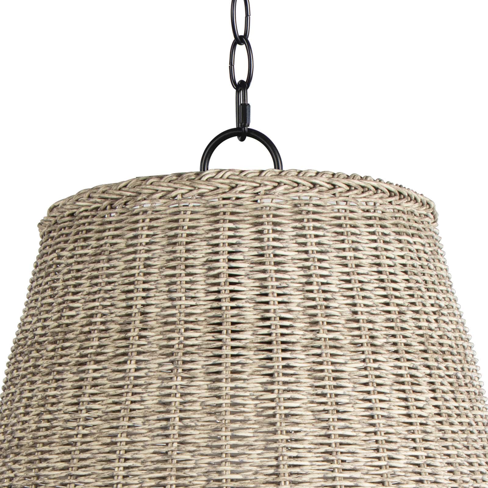 Augustine Outdoor Pendant Large Weathered White By Regina Andrew | Pendant Lamps | Modishstore - 4