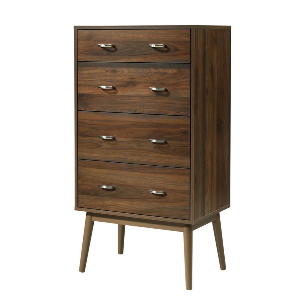 Montage Midcentury 4 Drawer Chest By 4D Concepts | Drawers | Modishstore - 2