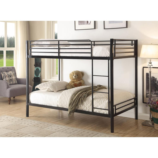 Tool Less Boltzero Twin Over Twin Bunk Bed By 4D Concepts | Beds | Modishstore