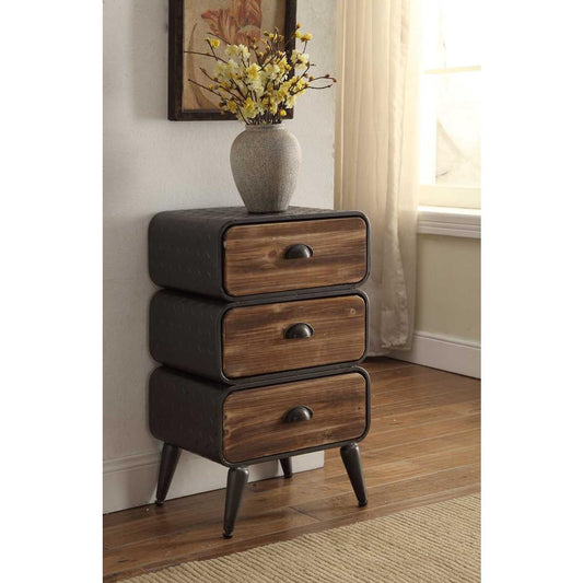 Urban Loft 3 Rounded Drawer Chest By 4D Concepts | Drawers | Modishstore