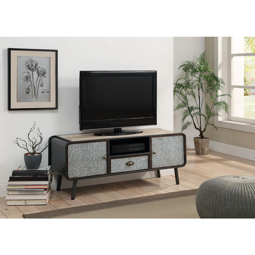 Entertainment Stand W/2 Doors And 1 Drawer By 4D Concepts | TV Stands | Modishstore