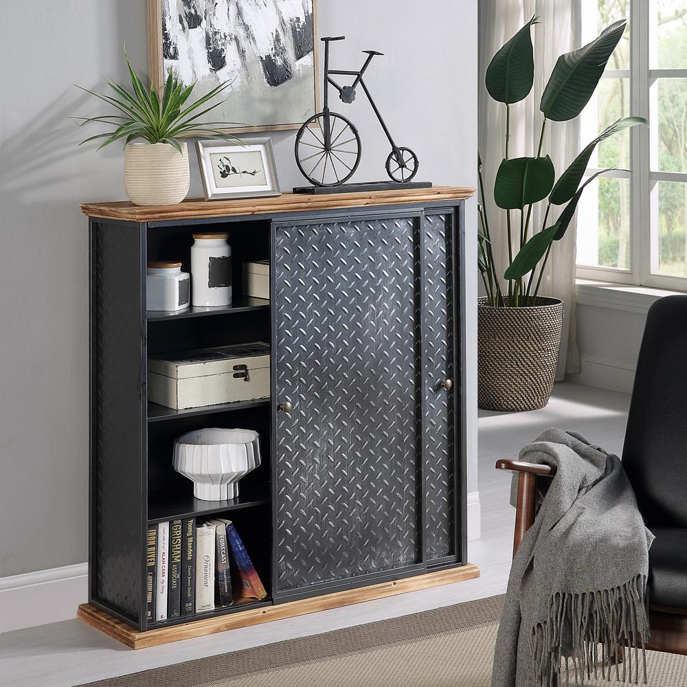 Barton Sliding Storage Cabinet By 4D Concepts | Cabinets | Modishstore - 5