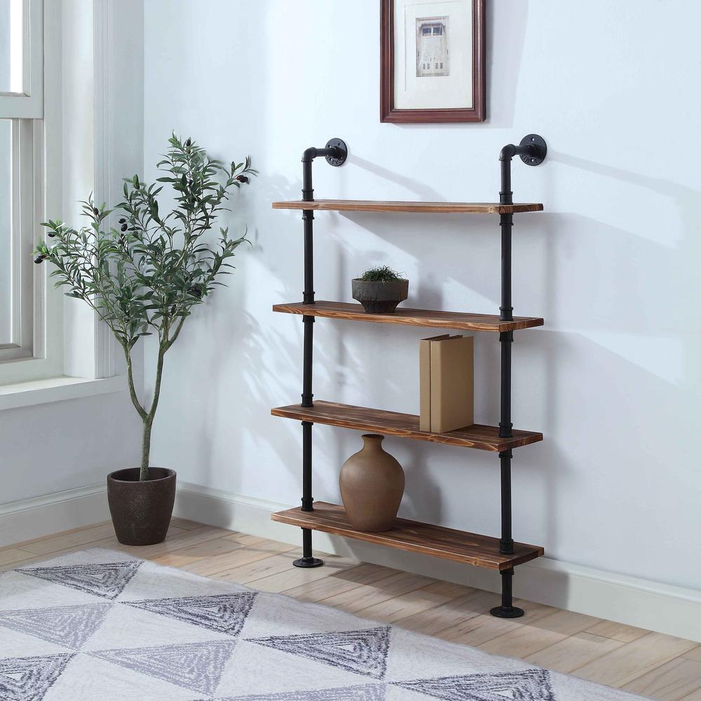 Anacortes Four Shelf Piping By 4D Concepts | Shelves & Shelving Units | Modishstore - 5