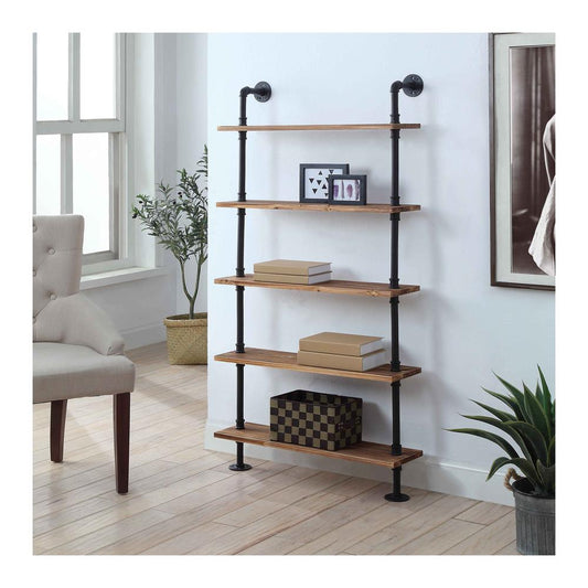 Anacortes Five Shelf Piping By 4D Concepts | Shelves & Shelving Units | Modishstore