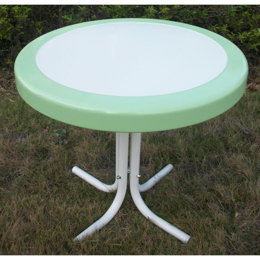 Metal Retro Round Table By 4D Concepts - 71320 | Outdoor Tables | Modishstore