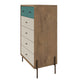 Manhattan Comfort Joy 48.43" Tall Dresser with 6 Full Extension Drawers | Dressers | Modishstore-8