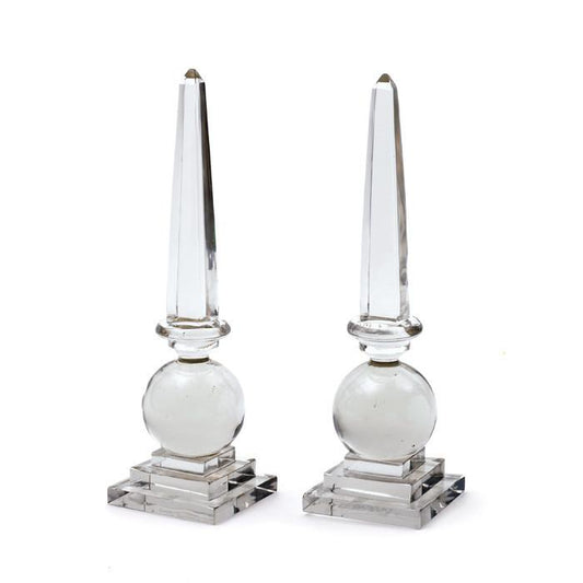 Pair Of Cleopatra Obelisks by GO Home