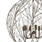 Crislett 25'' Wide 6-Light Chandelier - Sunglow Bronze By ELK |Chandeliers |Modishstore - 2