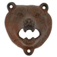 HomArt Bear Bottle Opener - Rust - Set of 6-2