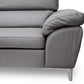 baxton studio voight gray modern sectional sofa | Modish Furniture Store-4