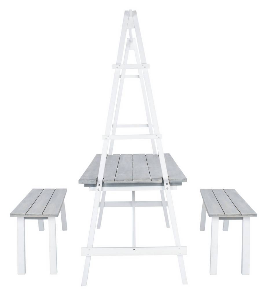 Safavieh Willamy 3 Pc Dining Set | Outdoor Dining Sets |  Modishstore  - 7
