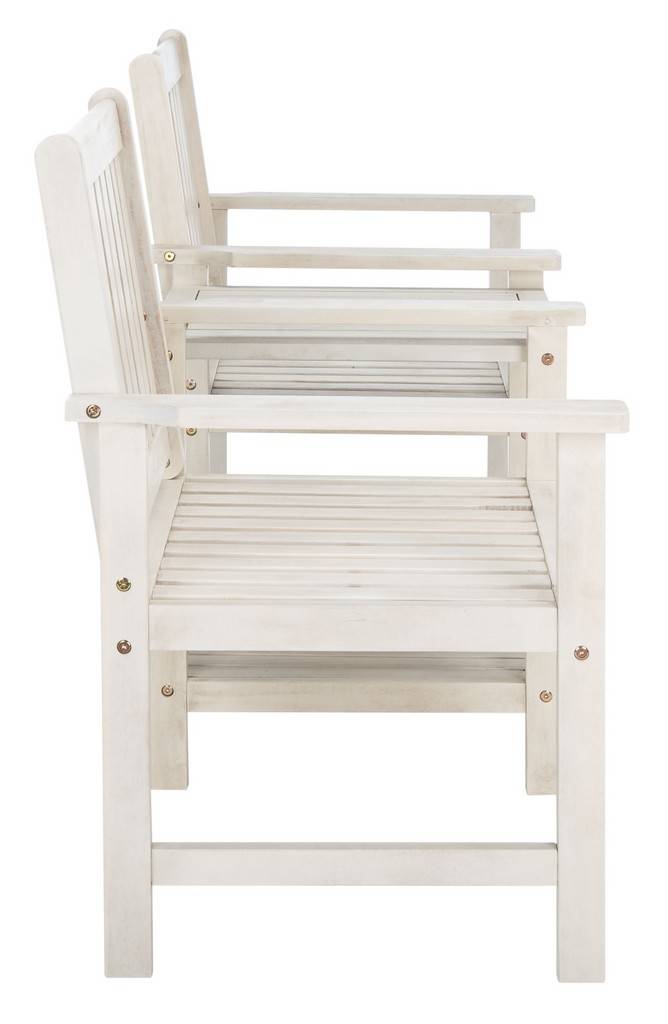 Safavieh Brea Twin Seat Bench | Outdoor Stools & Benches |  Modishstore  - 6