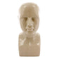 HomArt Phrenology Head - Ceramic - Large - White-2