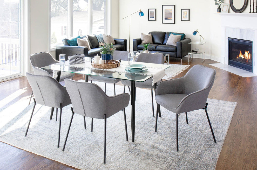LumiSource Daniella Dining Chair - Set of 2 | Modishstore | Dining Chairs