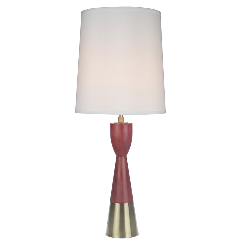 A&B Home Harlow Red Table Lamp With Shade | Table Lamps | Modishstore