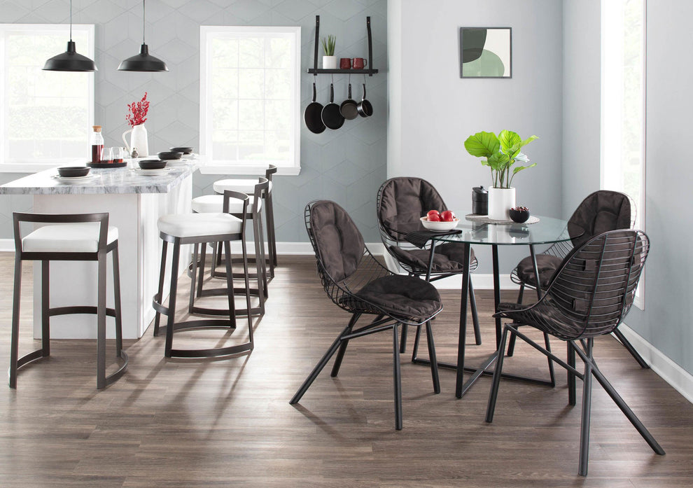 LumiSource Wired Chair - Set of 2 | Modishstore | Dining Chairs