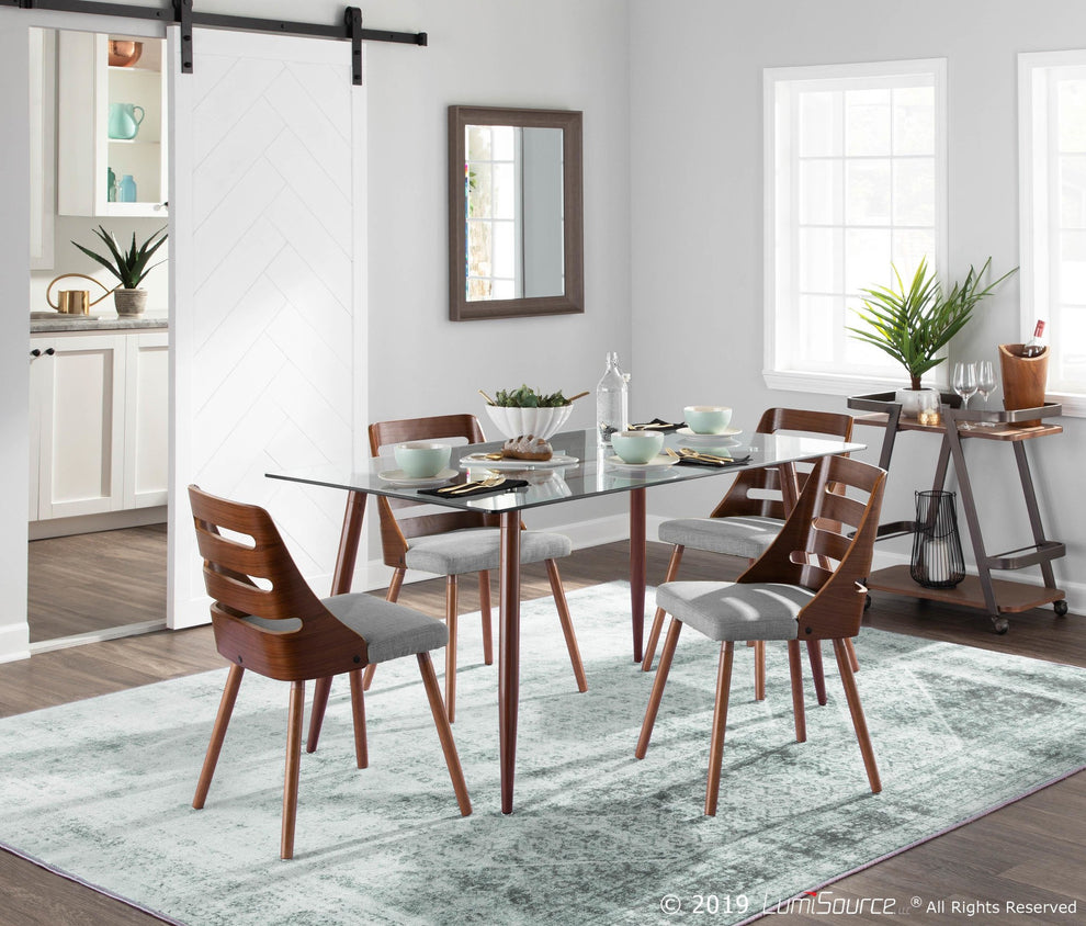 Trevi Chair - Set of 2 Cream By LumiSource | Dining Chairs | Modishstore - 9