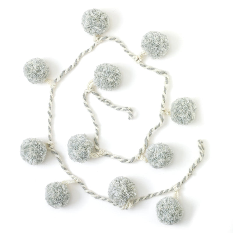 Fluffy Pom Pom Collection Set of 4 By Accent Decor | Ornaments | Modishstore - 2