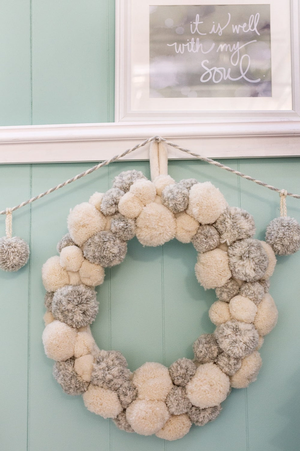 Fluffy Pom Pom Collection Set of 4 By Accent Decor | Ornaments | Modishstore - 3