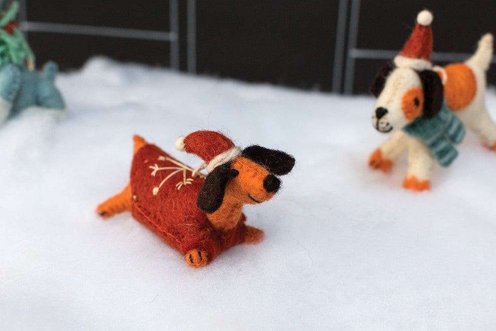 Fido Ornament Set of 3 By Accent Deocr | Ornaments | Modishstore - 3