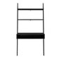 Manhattan Comfort Cooper Ladder Desk with 2 Floating Shelves in Black | Desks | Modishstore-2